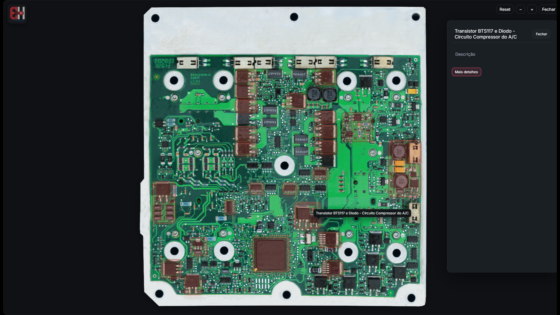 Catálogo de mapeamentos